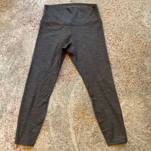 Lululemon Gray Align Leggings in Size 10
